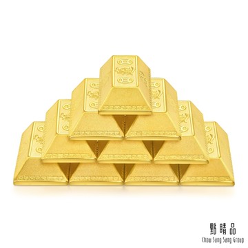 【點睛品】 生生金寶系列 招財進寶 10兩 黃金金磚_計價黃金(1兩x10塊)