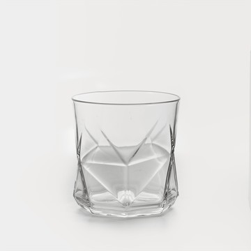 Bormioli Rocco 閃耀菱面 330ml 玻璃杯│透明│單品 WS