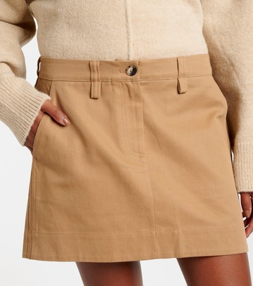 Proenza Schouler White Label Silas cotton-blend miniskirt