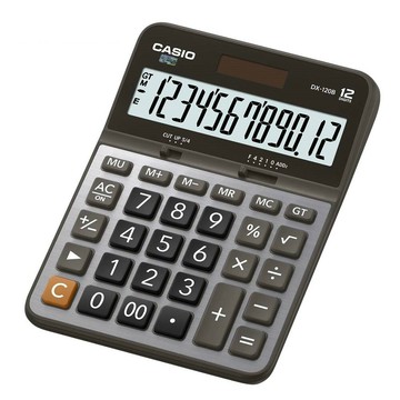 CASIO 卡西歐 12位數 雙電源 商用計算機 /台 DX-120B【APP滿額下單10%點數(單一帳號最高5000點)】1/31止
