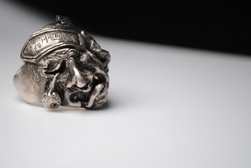 WEIRD FAITH/手作銀飾/戒指/鍾馗捉鬼