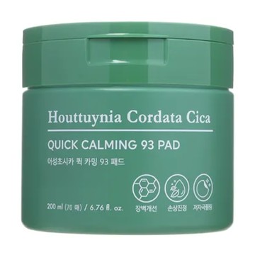 TONYMOLY 魚腥草積雪草速效舒緩保濕棉片  70片  1罐