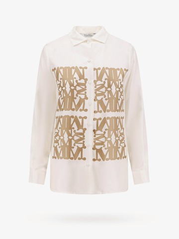 Silk shirt with maxmarabesque print - MAX MARA - gender_Woman