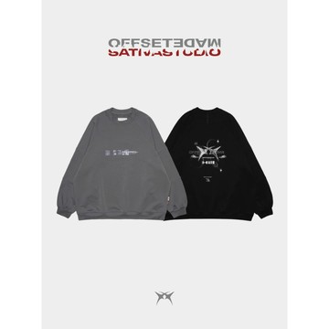 Sativa Studio - TP- 10879 SATIVA x OFFSET Hill Sphere 大學 Tee