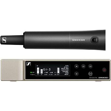 Sennheiser EW-D SKM-S Base Set Digital Wireless Handheld Microphone System, No Mic Capsule (R1-6: 520 to 576 MHz) Bundle with Auray WSB-1S Carrying Ba