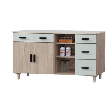 ASSARI-杜恩5.3尺餐櫃(寬161x深40x高82cm)