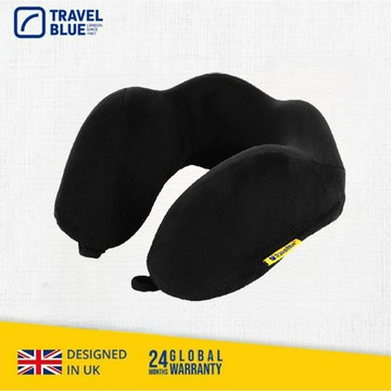 【 Travel Blue 藍旅 】 Tranquillity 記憶棉 寧靜頸枕 黑色 TB212-BK