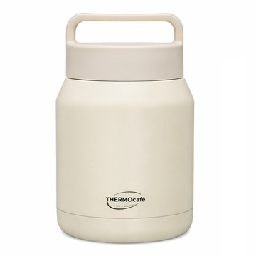 THERMOcafe 凱菲 不鏽鋼真空保溫罐 TCHF-650-BG  雲朵米  1個  650ml