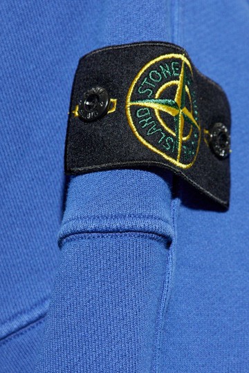 Stone Island Logo Patch Crewneck Sweatshirt