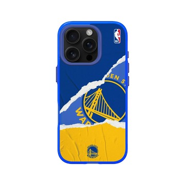 iPhone 16 Pro Clear 激光藍 - NBA - 熱血系列-金州勇士 Golden State Warriors - Sweat and tears