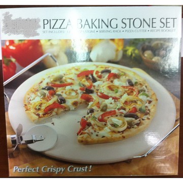 金德恩 GS MALL 台灣製造 半陶瓷披薩烤盤 不含滾輪刀 半陶瓷烤盤 披薩烤盤 披薩盤 烘培披薩 披薩烘培