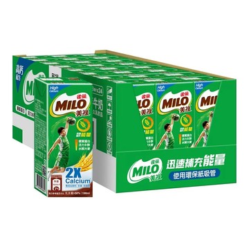 Nestle 美祿高鈣可可麥芽牛奶(198mlx24入/箱)