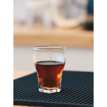 方圓 小號手沖咖啡杯 小容量透明精致玻璃單個中式單品咖啡品鑒杯
