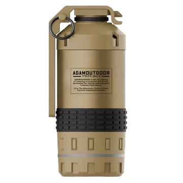 ADAMOUTDOOR 戰術手雷隨身刮鬍刀  沙ADSH-GRE600(S)  沙色  1個