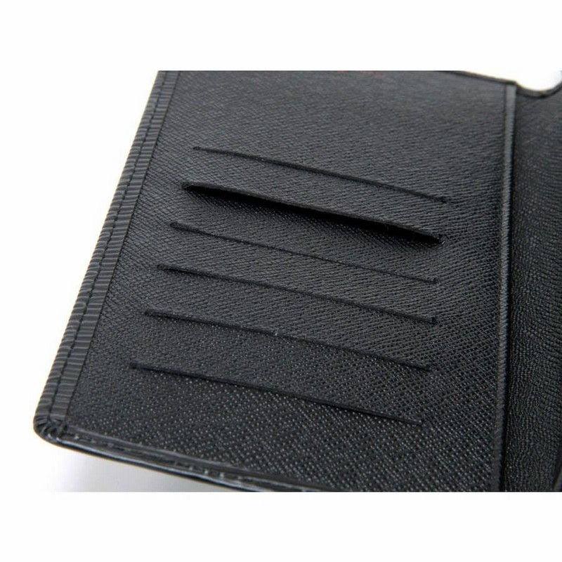 ルイヴィトン LOUIS VUITTON エピ マチ付長札入れ 黒 M63212 中古 通販