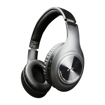 INTOPIC 廣鼎 JAZZ-BT990 藍牙5.1摺疊頭戴耳機 40mm高音質單體 17小時續航 舒適皮革耳罩  黑色