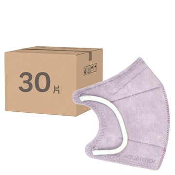 冠德 凱上醫用兒童口罩 12 x 11cm  紫藤色  30片  1盒