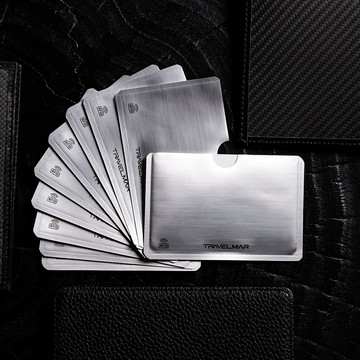 TRAVELMAR RFID 防盜刷卡套 10入組 (信用卡套/悠遊卡套/卡片保護套)