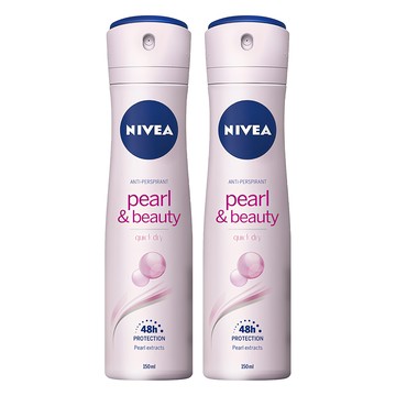 NIVEA 妮維雅 止汗爽身噴霧 珍珠煥采  150ml  2瓶