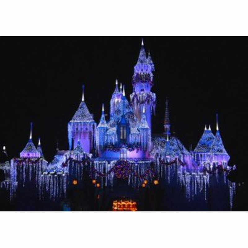 絵画風 壁紙ポスター はがせるシール式 ディズニーランド カリフォルニア 夜景 キャラクロ Dnlc 003a2 版 594mm 4mm 建築用 通販 Lineポイント最大1 0 Get Lineショッピング