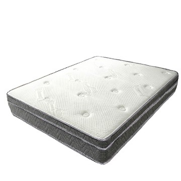 Moonulune 月境天絲乳膠護框獨立筒床墊標準雙人5尺x6.2尺高度25公分