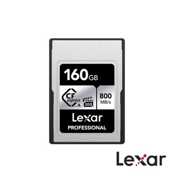 Lexar 雷克沙 160GB Professional Silver Series 專業CF卡 公司貨