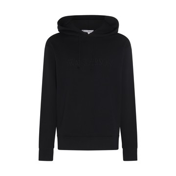 J.w. Anderson - Black Cotton Sweatshirt
