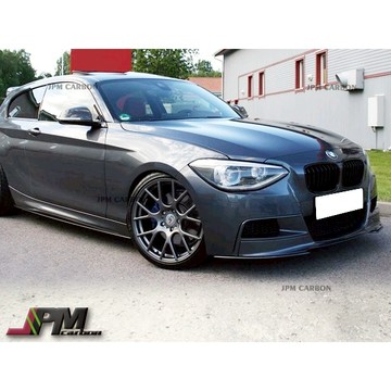JPM 全新 BMW 寶馬 F20 MTECH 專用 碳纖維 P款 側裙 (外銷熱賣商品)