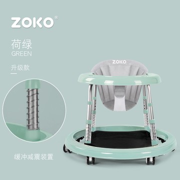 學步車 ZOKO兒童學步車6/7-18個月防o型腿男孩女孩多功能防側翻二合一【HZ63361】