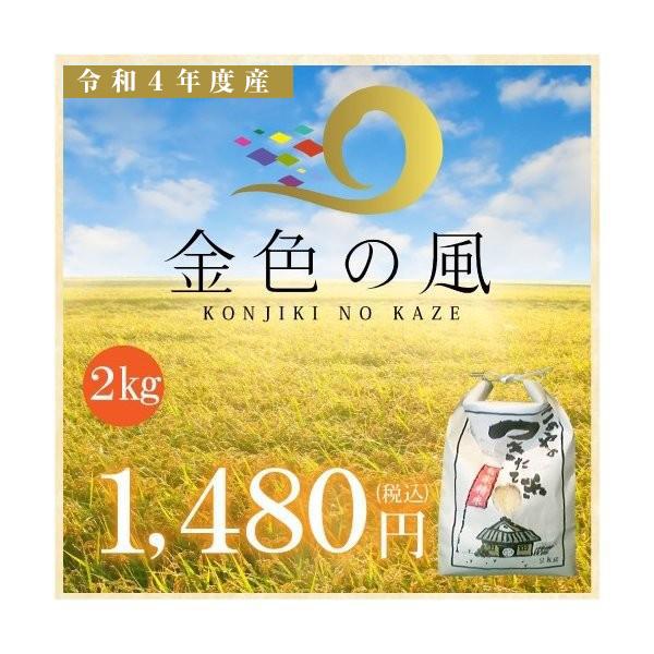 お米 令和４年産 岩手県のフラッグシップ米 岩手県産　金色の風　2kg