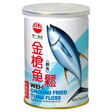 味一 鮪魚鬆 自然原味 方便舀取  200g  1罐