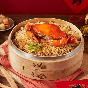 (預購)【錦霞樓】紅蟳干貝米糕-900g