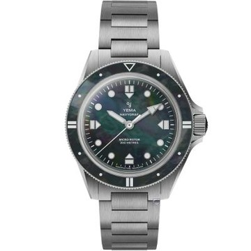 YEMA 野馬錶 Navygraf Pearl CMM.2 海軍藍 限量版 機械錶 手錶-22.25.20.66.SN.M