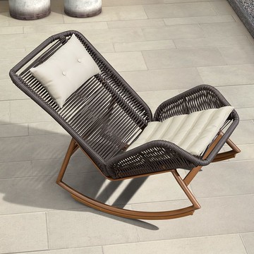 躺椅搖搖椅懶人陽臺逍遙椅椅子家用網紅休閒椅瑤瑤椅藤椅躺椅