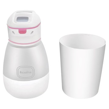 AcoMo PS III USB充電防潑水紫外線消毒器 90秒殺菌 PCTG食品級材質 輕便易攜帶  PS3-P  粉色