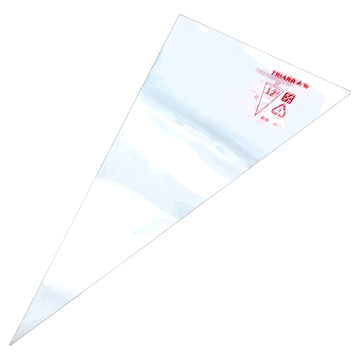 TRIARROW 三箭牌 加厚拋棄式擠花袋 10入裝 31*17cm 耐熱80℃  透明色  6包