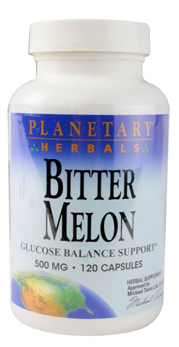 Planetary Herbals Bitter Melon 500 mg - 120 Capsules