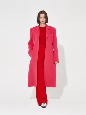 HOURGLASS WOOL COAT