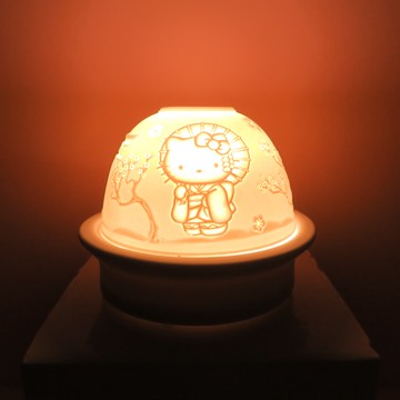 快樂心🌈 現貨 正版 HELLO KITTY 三麗鷗 陶瓷 夜燈