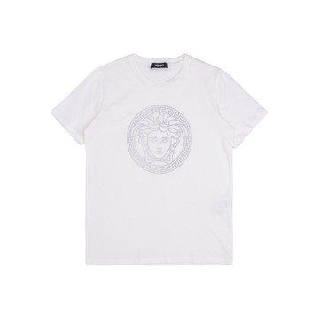 Young Versace Kids 美杜莎印花 T-Shirt