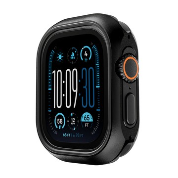 MAGEASY Odyssey 航太鋁合金手錶保護殼  Apple Watch Ultra2/Ultra 49mm  午夜黑色  1個