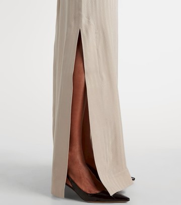 Tom Ford Striped belted shirt dress