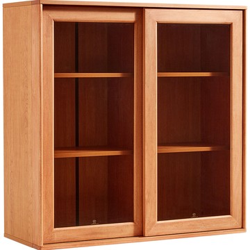 hoi! 林氏木業暖煦系列滑門書櫃 KQ3X