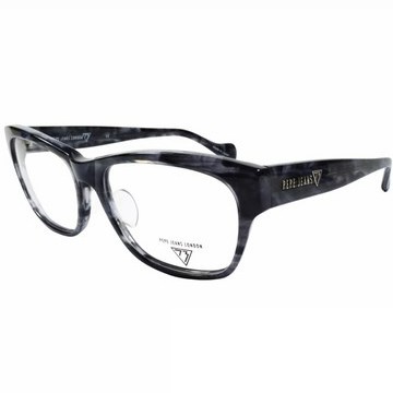 Pepe Jeans 英倫時尚渲染雲彩低調龐克星型暗花光學鏡框 (灰黑) PJ734102-918