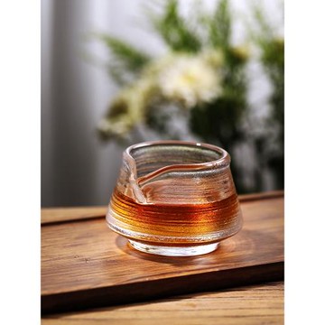 原礦水晶茶具細雨茶杯公道杯套裝功夫茶高端茶器天然原石手工雕刻