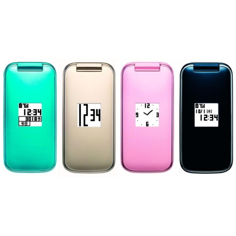 F-01G らくらくホン ベーシック 4 docomo ピンク [Pink] ガラケー ...