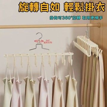 【⚡精選優品】防滑衣架 衣櫃收納 吊帶掛鉤 衣架 帽子收納 內衣收納 多功能掛衣架 掛鉤衣架 吊帶內衣掛鉤 可旋轉衣架