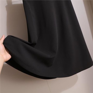 生哥家 超顯瘦！品牌撤柜！商場200+女春夏高腰中長a字裙西裝半裙