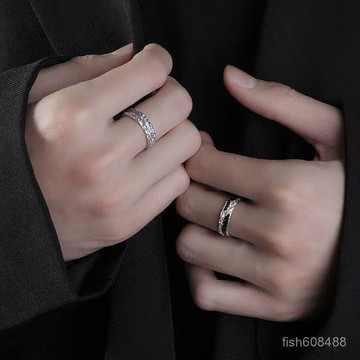 ❄️好物精選丨闇影戒指 個性戒指 青釭戒指 朋克闇黑風 開口可調 男女可戴 復古戒指 男生戒指 女戒指 戒指 情侶戒指