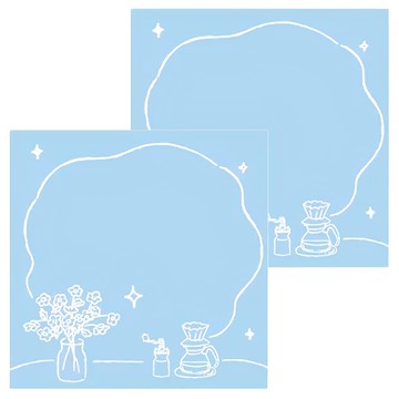 NOTE FOR 如花束般便籤紙 Special Day 100張入  閑暇午後  2個  1組